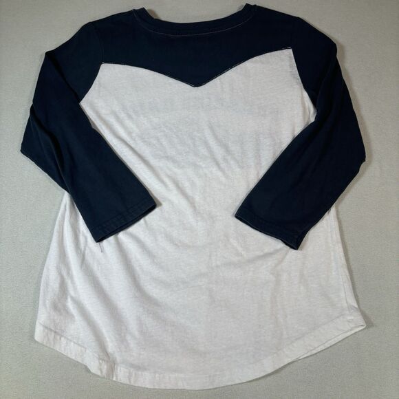 ARIAT Ladies Ranch Flowers Raglan Shirt Size Medium Cowgirl Western Classic Fit - Picture 4 of 9